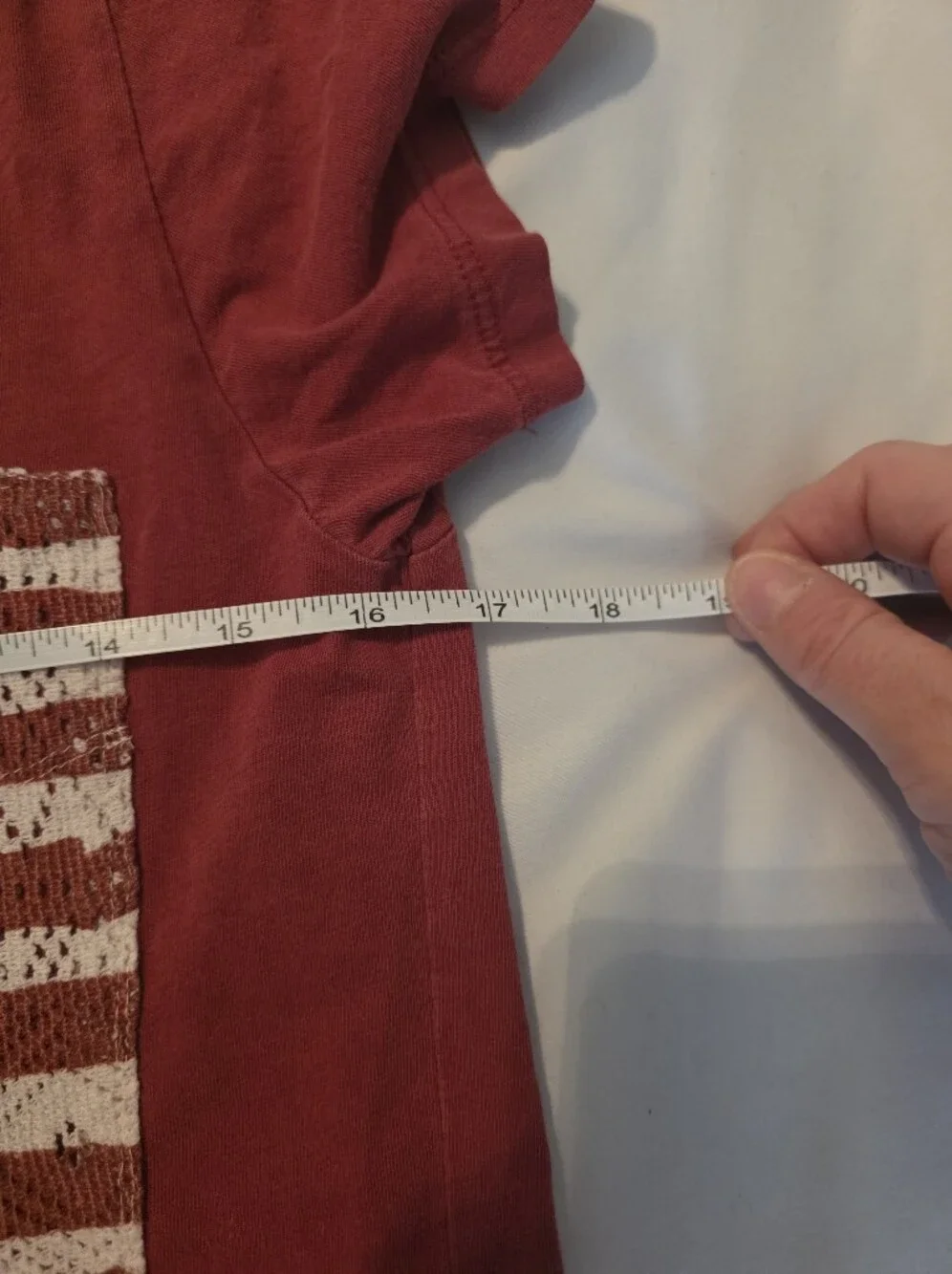 Lucky Brand American Flag Tee Size S Made in India